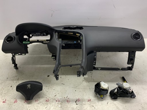 console dashboard instrument panel cockpit tension belts airbag PEUGEOT 5008 2014R