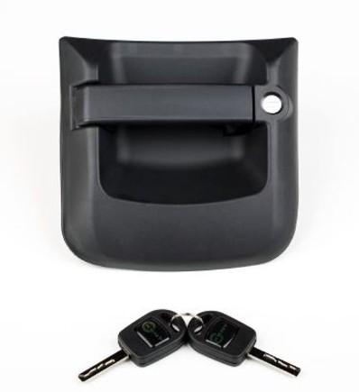 24457 - РУЧКА MAN TGA ПРАВАЯ С ВСТАВКОЙ ДЛЯ КЛЮЧЕЙ