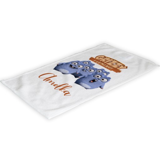 Рушник іменний для дитячого садка мікрофібра 70х30