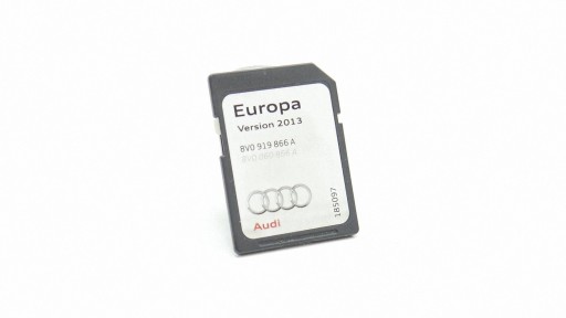 KARTA der Navigation SD EUROPA 2013 AUDI A3 8V A4 B8 A5 8T 8V0919866A