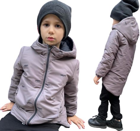 JUST NOW BUNDA PARKA JESEŇ JAR TYGER r 134 140