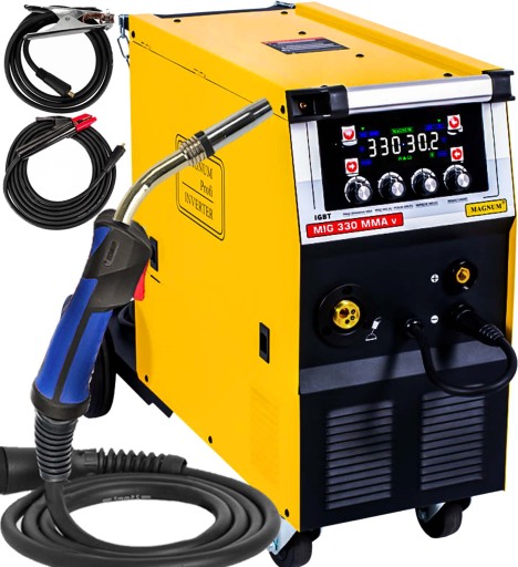 ПОЛУАВТОМАТИЧЕСКИЙ СВАРОЧНЫЙ АППАРАТ 330A MAGNUM MIGMAG MMA 400V