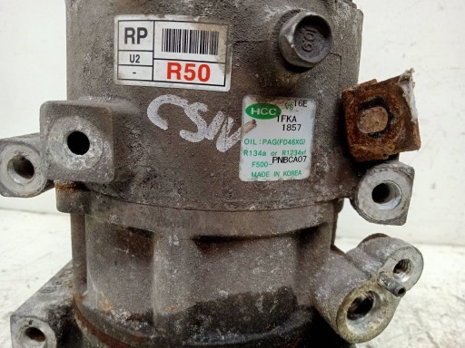 KIA CARENS IV 1.7 CRDI D4FD compressor compressor; of the air conditioning F500-PNBCA07