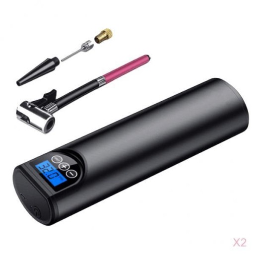 Электрический шиномонтажный насос черный