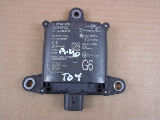 Toyota Yaris Cross sensor sensore martwego pola monitor Destra sinistra >