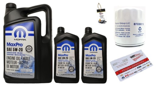 MOPAR 5W20 7L + ФИЛЬТР 04105409AC + БЕСПЛАТНЫЕ ПОДАРКИ
