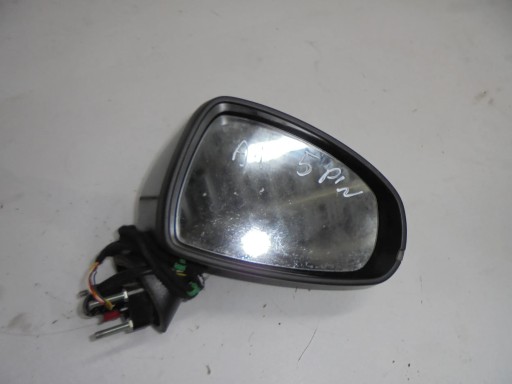 AUDI A1 8X mirror right right front LY9B 5 vertical 10-18R