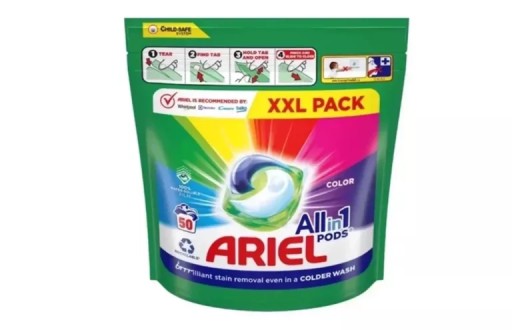 ARIEL ALL-IN-1 PODS KAPSUŁKI, 50 SZT XXL PACK