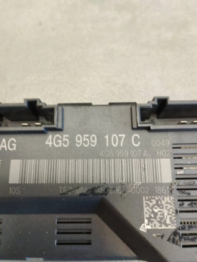 Audi A6 C7 4G module bonnet electrical 4G5959107C