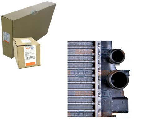 BRH8MK 719-741/RS7 - Радиатор двигателя behr hella brh, 8mk 376 719-741
