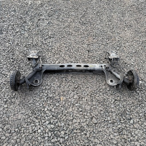 suspension beam axis rear complete VW VOLKSWAGEN POLO VI 2G0 BEBNY