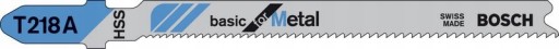 ЛОБЗИРОВОЕ ПОЛОТИЕ BOSCH T218A ПО МЕТАЛЛУ 100 шт.