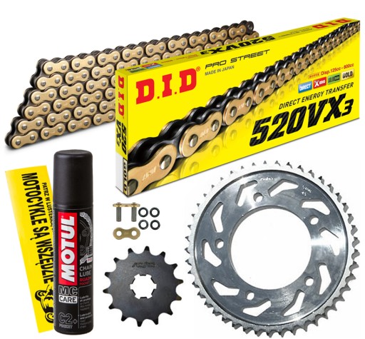 DID520VX3G&B-110 SUNF359-14 - ПРИВОДНОЙ КОМПЛЕКТ DID KAWASAKI KLX 650 R 1993-1996