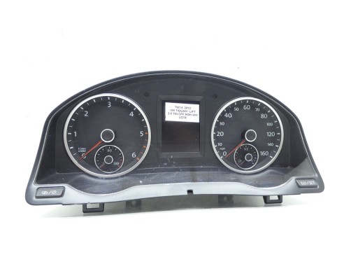 dials clock display VW TIGUAN and 5N LIFT 2.0 TDI CFF 5N0920983A