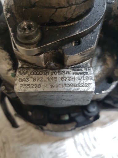 TURBINA turbó VOLKSWAGEN TOUAREG GT1852UK