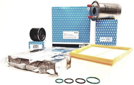 LS933 - КОМПЛЕКТ ФІЛЬТРІВ PURFLUX RENAULT SCENIC III 1.5 DCI