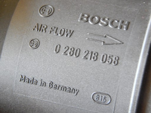 BOSCH 0280218058 ВИТРАТОМІР ПОВІТРЯ
