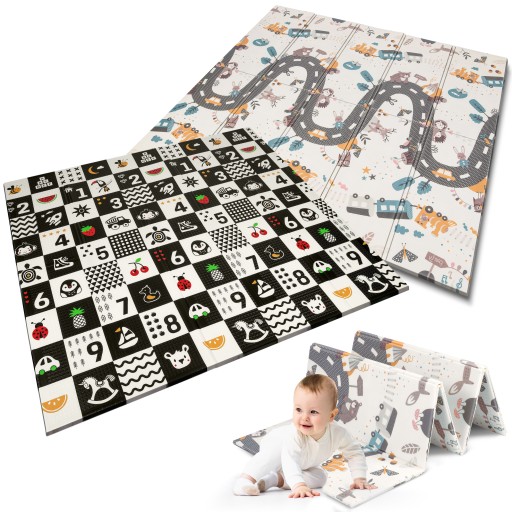 Килимок навчальний Nukido foam 180х200 див