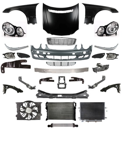 2116200916 - MERCEDES E W211 02-06 ПЕРЕДНИЙ РЕМЕНЬ КРИЛО