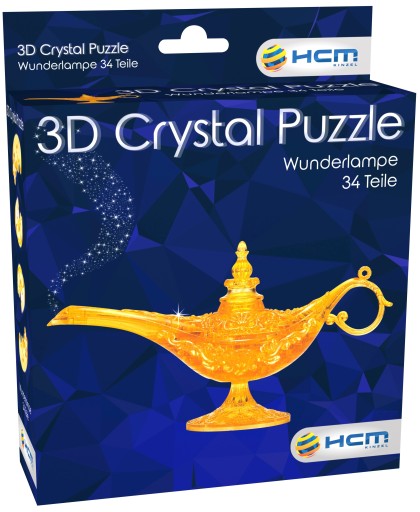 3D PUZZLE KRIŠTÁĽOVÁ LAMPA ALLADIN DEKORÁCIE