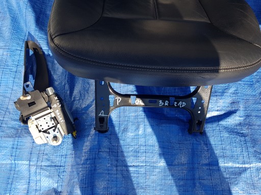 MERCEDES GL X164 Électricité Sièges 3 III RZAD Droite Gauche Cuir, en cuir KOMPLET
