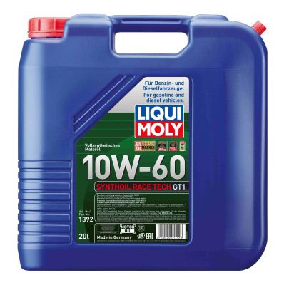 LIQUI MOLY - 1392 - SYNTHOIL RACE TECH GT1 10W60 - 20л