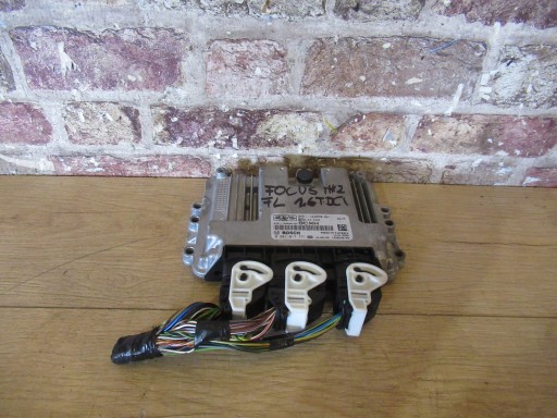 9M51-12A650-BH - Компьютер двигателя ford focus mk2 лифт 1.6 tdci 07-