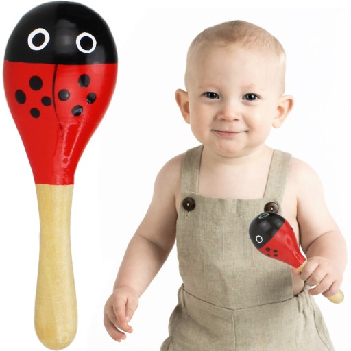 ДЕРЕВ'ЯНА ДИТЯЧА ТРАПКА ДЛЯ МАРАКАСІВ