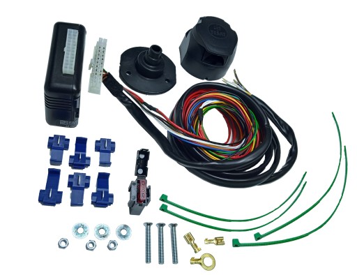 ЖГУТ ПРОВОДОВ С МОДУЛЕМ 7PIN МОДУЛЬ КРЮКА 12V