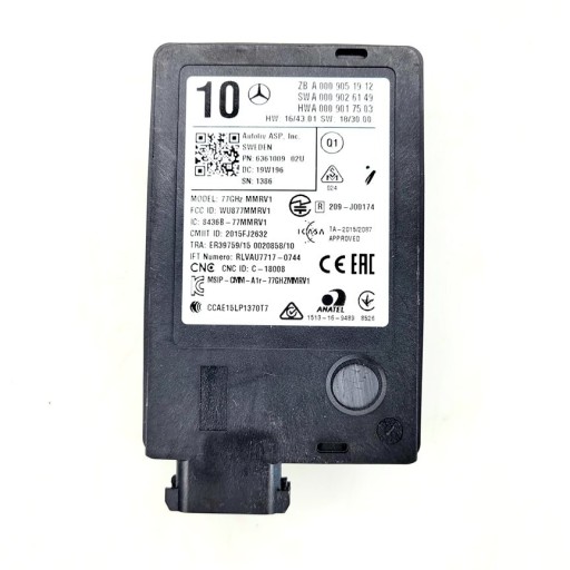 Радар датчик distronic mercedes a0009051912