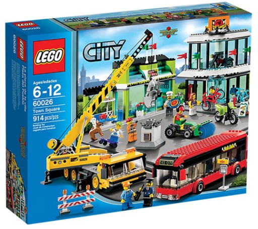 design Demokrati arbejde LEGO CITY 60026 Rynek Town Square Dźwig Autobus 12692399369 - Allegro.pl