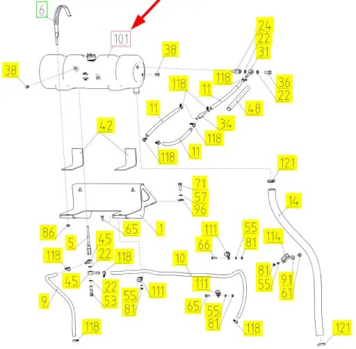 RS101802994 - 101802994 Бачок розшир
