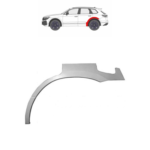 Autobig-14342 - Крыло заднее MITSUBISHI OUTLANDER 03-07 L