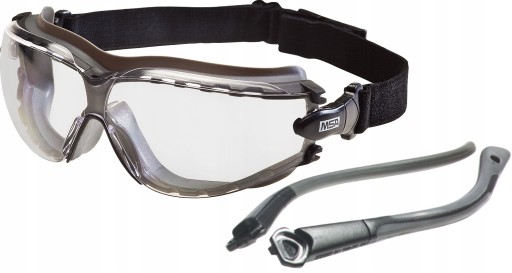 Ochranné okuliare + tesnenie + gumička - MSA