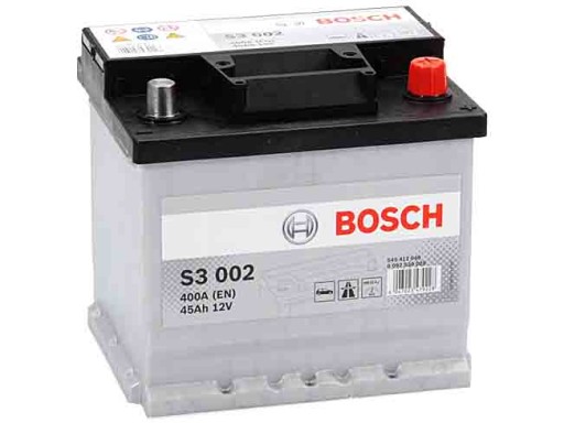 АККУМУЛЯТОР 45 AH BOSCH S3 400 A изображение 1