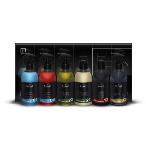 DETURNER detailing SET Набір з 6 туалетного приладдя