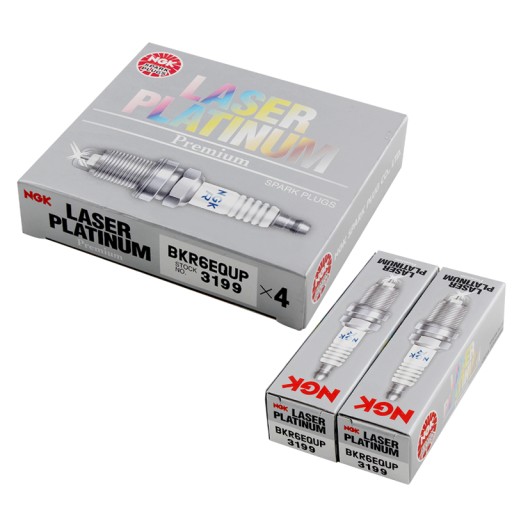 3199 - Ngk 6 x свечи bkr6equp bmw 3 e46 5 e39 e60 e61
