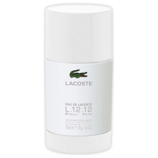 lacoste l.12.12 blanc dezodorant w sztyfcie 75 ml   