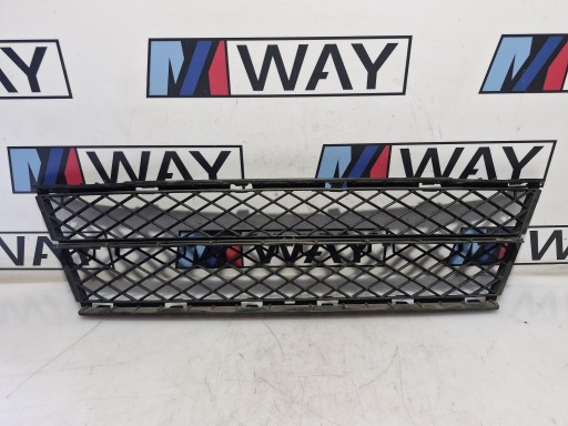 7178115 BMW E60 E61 Grill Lüftungsgitter der Stoßstange vorne mitte