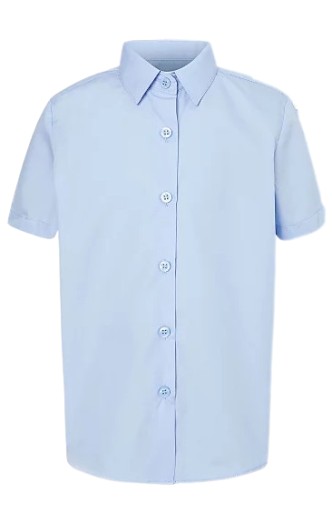 Дитяча сорочка George розмір 152 короткий рукав синя