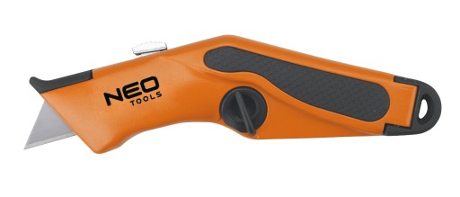 НОЖ С ТРАПЕЦИЕВИДНЫМ ЛЕЗВИЕМ, МЕТАЛЛИЧЕСКИЙ КОРПУС