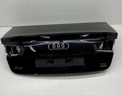 AUDI A6 C7 sedan trunk door cover boot rear part colour: LZ9Y black original!