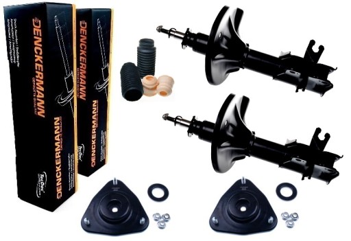 ALL2490B - Амортизатори, кріплення кришки, mitsubishi space star 2000 - передній комплект, варіант 2