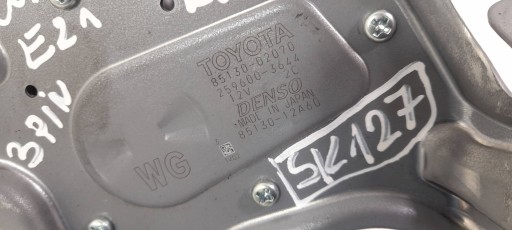 Toyota Corolla E21 Kombi Motorino Tergicristalli posteriore 8513002090 (SK127)