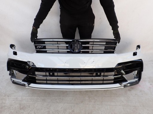 VW TIGUAN II 2 R-LINE 15-20 bumper front front washer PDC