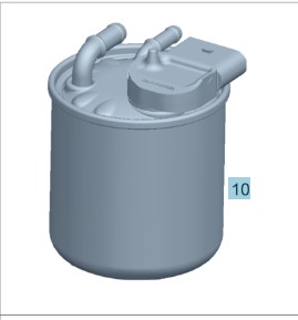 Оригинальный топливный фильтр MERCEDES ASO A6510903252