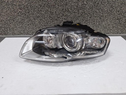 Feux phare Gauche Audi A4 B7 Bi Xenon Rotatif S Line Bialy Indicateur de direction