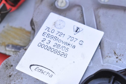 páčka elektrická brzda 7L0721797G VW TOUAREG 1 a 02-07