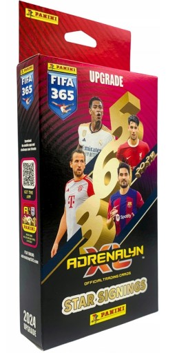 STAR SIGNINGS UPGRADE PANINI FIFA 365 2024 BOOSTER SET 48 КАРТОК