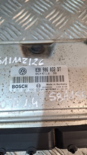 control unit of the engine VW POLO III 1.4